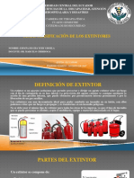 España Yery. Consulta 3. Clasificación de Extintores