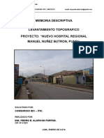 Envio Memoria Topografica Hospital de Puno