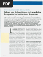 Ciclo de Vida de Los Sistemas Instrumentados de Seguridad en Instalaciones de Proceso