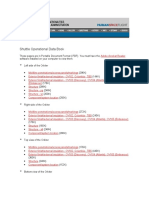 Shuttle Operational Data Book