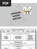 Appraisal Report Writing