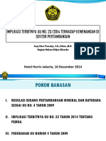 Bahan Paparan Implikasi UU 23 2014 - Hotel Harris Desember 2014