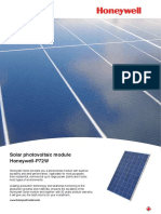 Honeywell Solar Modules Specsheet P72W PDF