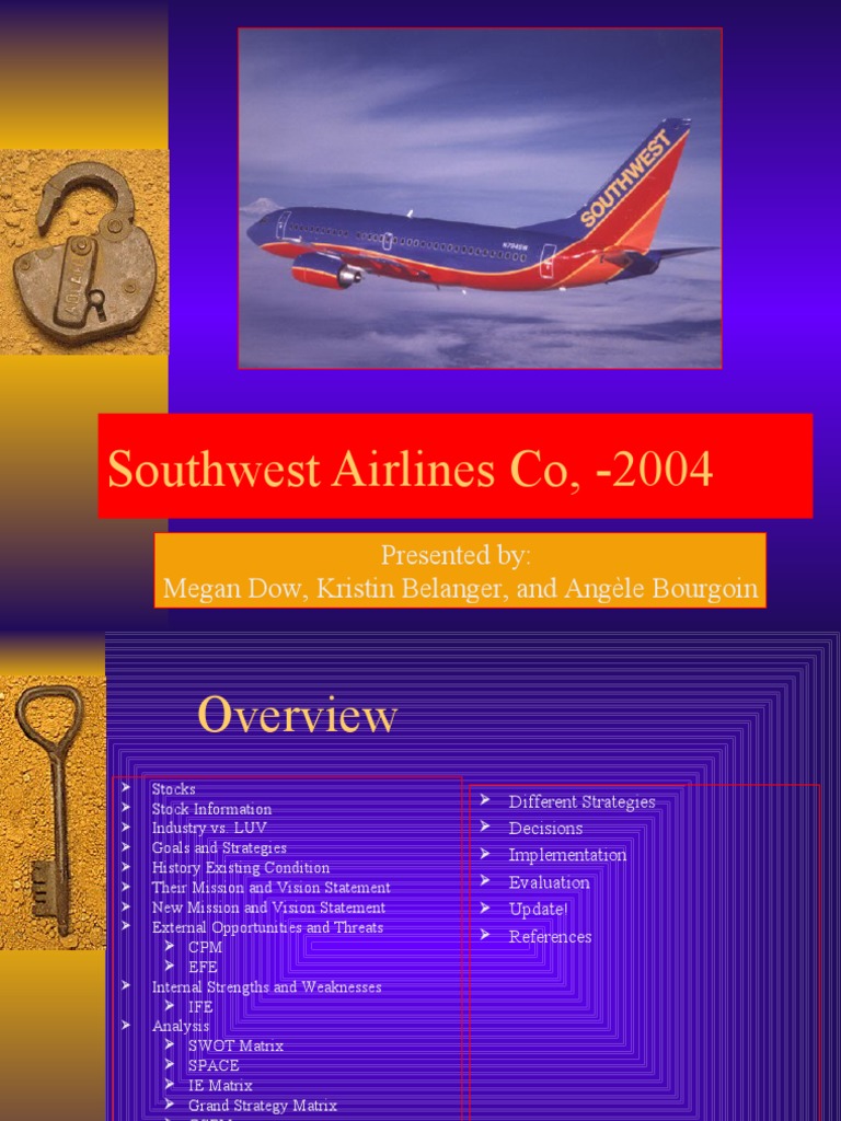 Swot Analysis Of Southwest Airlines