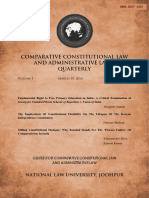2014 - Fundamental Right to Free Primary Education in India - Comparative Const. and Admin. Law Quarterly%2c Vol 1%2c Issue 4