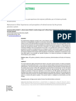 VV.aa. (2016) Jubilación en Chile. Vivencias y Percepciones de Mujeres Jubiladas Por El Sistema Privado de Pensiones