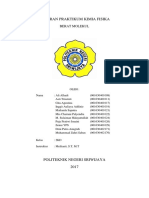 Laporan Tetap Praktikum Berat Molekul