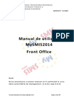 Manual de Utilizare MySMIS2014 FrontOffice