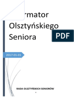 Inforamtor Olsztyńskiego Seniora 2017 PDF