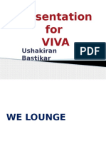 Presentation For VIVA