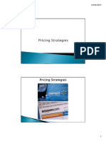 Chapter 11 Pricing Strategies