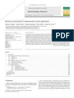 Biomass Pretreatment Fundamenatls Toward Application PDF