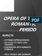 Opera of the Romantic Period