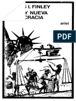 Finley Vieja y Nueva Democracia PDF