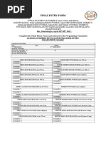 2017 Balkan ChampionshipsBARMONTENEGRO Final Entry Form v2