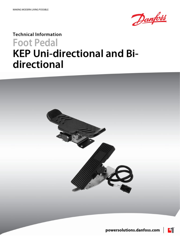 Electronic Foot Pedal Technical Information PDF Electrical