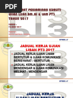 Download Jadual Kerja Ujian Lisan Pt3 2017 by AhmadNaimullah SN351623099 doc pdf
