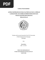 Download 67asuhan Keperawatab Pada Tnp Dengan Pasca Operasi Laparatomy Atas Indikasi Peritonitis by Joy Harrys Priikitieww SN351624044 doc pdf