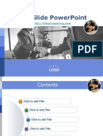 (BlogCongDong.com) Mẫu Slide PowerPoint Đẹp