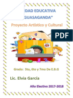 Proyecto Artistico y Cultural