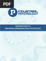 Introduction To IO Psychology