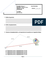 Examen Primero-Segundo Secundaria