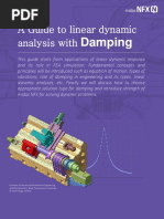 Midas NFX Linear Dynamic Analysis With Damping PDF