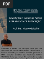 Avaliacao Funcional Como Ferramenta de Prescricao