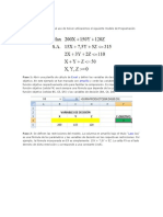 Uso Del Solver en Programacion Lineal