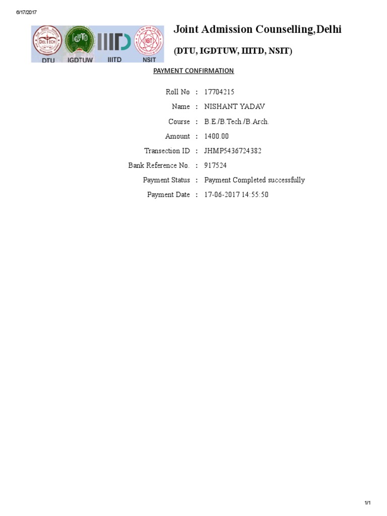 DTU Document PDF | PDF