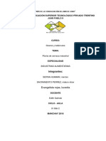 Planta de Elaboración de Cerveza...