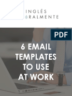 6 Email Templates To Use at Work