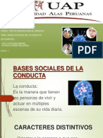 Bases Sociales de La Conducta