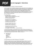 LITERATURA - Funções de Linguagem