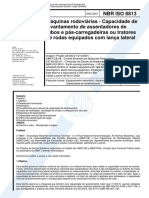 NBR ISO 8813 - Maquinas Rodoviárias