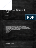 Persiapan Tempat & Logistik