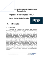 Apostila de Introdução A VHDL - 2014