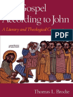 The Gospel According to John - Thomas Brodie 