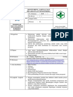 SOP Monitoring Jadwal Dan Pelaksanaan Monitoring