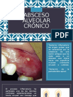 Absceso Alveolar Crónico