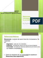 02 - Relaciones Intra e Inter Específicas