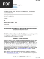 Smith Prose DenverColo Brief