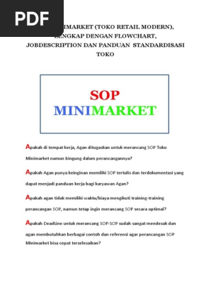 Sop Minimarket