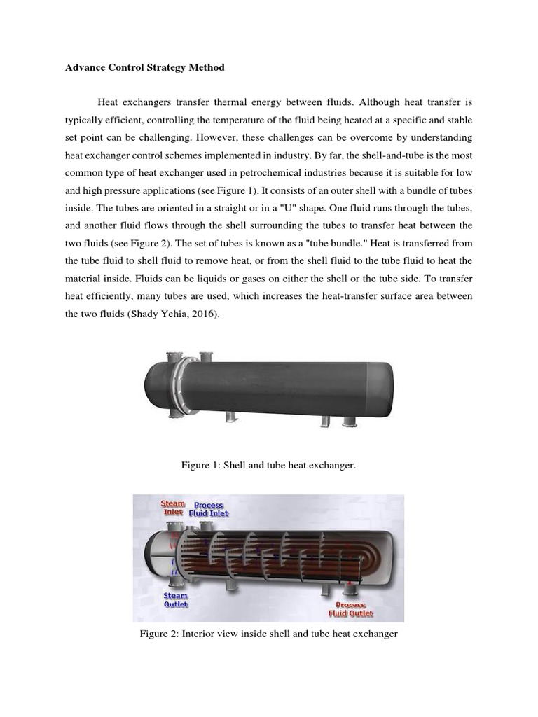 Advanced Heat Exchanger Control Strategies | PDF | Control System | Heat