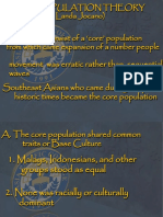 Core Population Pre History