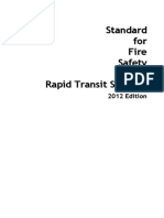 Singapore Standard For Fire Safety in Rapid Transit Systems - 2012