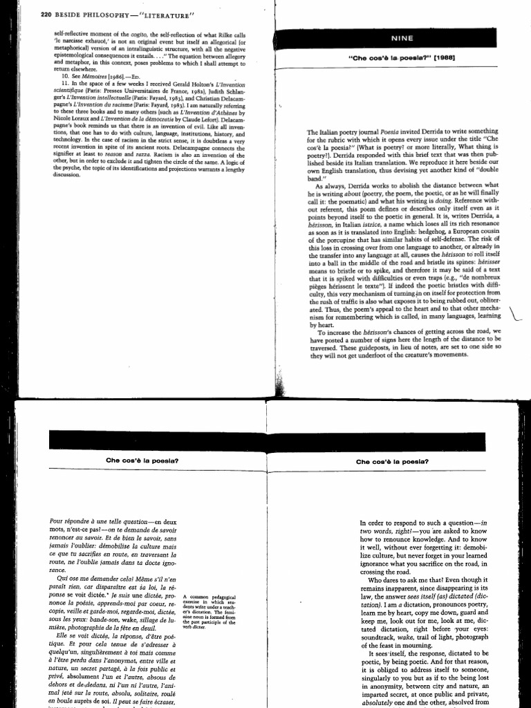 Derrida essays image