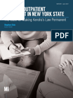 Assisted Outpatient Treatment in New York State: The Case For Making Kendra's Law Permanent