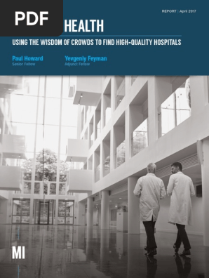 Yelp for Health: Using the Wisdom of Crowds to Find High-Quality Hospitals