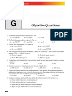 Objective Electromagnetic Questions